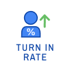 Metric Icon - Turn In Rate