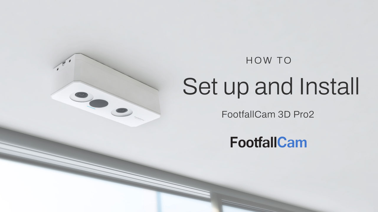 FootfallCam 3D Pro2 - Easy to Setup