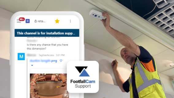 FootfallCam - Installation and Support