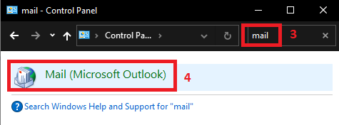 How to remove Outlook profile - FootfallCam